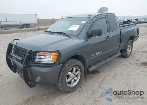 2008 Nissan Titan Pro-4X z USA, uszkodzony, nr VIN 1N6BA06C98N320050